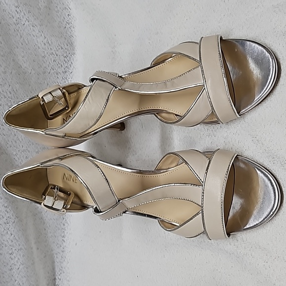 Nine West Sandals Size 8.5 - Picture 1 of 5